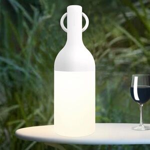 Cordless indoor outdoor lamp with handle USB